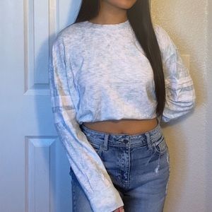 Hollister Must Have Collection Cropped Long Sleeve